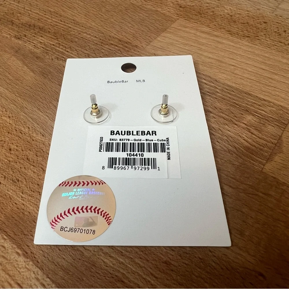 BaubleBar Gold and Silver Stud Earrings - Picture 2 of 3